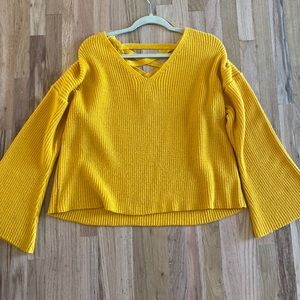 Topshop Mustard Sweater